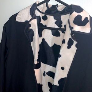 Worn once long rain coat